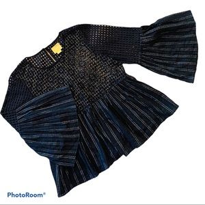 Maeve Alameda size 12 bell sleeve babydoll top